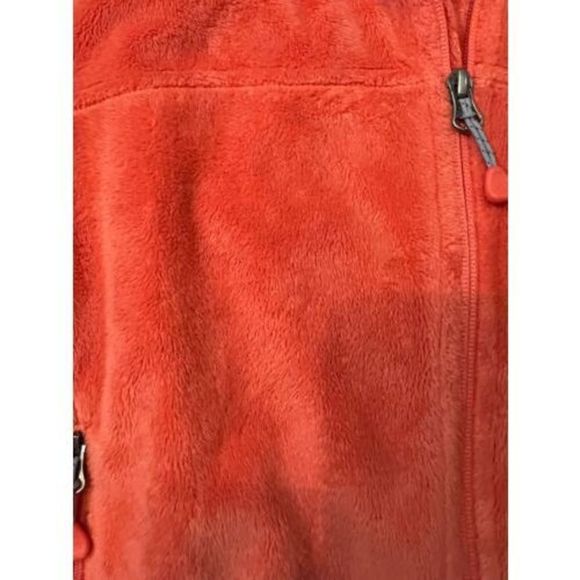 Mountain Hardwear Fleece Jacket Womens Size Small Orange Coral Sherpa Full Zip - Picture 4 of 10